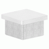 Eindkap, voor koker 40 x 40 x 3,0mm, RVS 304