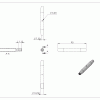 Wantenspanner met Rechts- en Links draad M6, RVS 316 - Afbeelding 6