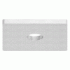 Eindkap, lasmodel met boring  12,1mm, voor koker 50 x 50mm, geslepen, RVS 304 - Afbeelding 3