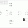 Kabelklem voor Kabel 2mm, met draad M4, RVS 316 - Afbeelding 6