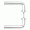 Deurkruk-set, incl. 8mm stift, voor deurdikte 30-60mm, RVS 304, schroefafstand 67 mm - Afbeelding 3