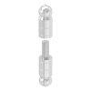 RVS - Poortscharnier glad 30mm Dorn 13mm - Afbeelding 2