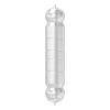 RVS - Poortscharnier glad 30mm Dorn 13mm - Afbeelding 4