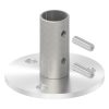 Wand- en vloerflens, flens 100 x 6mm met 3x 11mm boring, voor 33,7 x 2,0mm - Afbeelding 2