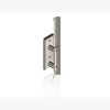 Wandanker voor staander, flens 165 x 60 x 10mm, met 2x 10,5mm boring, met 2 afstandhulzen, wandafstand 40mm, voor buis 42,4mm, RVS 304 - Afbeelding 3