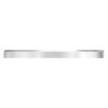 Ankerplaat, 100 x 8mm, met 2x 11 x 18mm sleufgat en 4x 8,5mm boring, geschikt voor Buisklem / spanring, RVS 304 - Afbeelding 2
