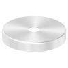 Afdekkap, 76 x 12mm, met boring 14,5mm, Wanddikte: 1mm, geslepen, RVS 316