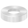 Afdekkap, 105 x 25mm, met boring 49mm, Wanddikte: 1mm, geslepen, RVS 304