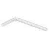 stift Ø 12mm, beenlengte: 75 x 75mm, 90°, tweezijdig gelast, RVS 304