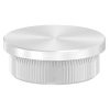 Eindkap, voor buis 30,0 x 2,0mm, vlak, klemverbinding, met kartelrand, RVS 304