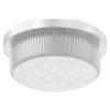 Eindkap, voor buis 30,0 x 2,0mm, vlak, klemverbinding, met kartelrand, RVS 304 - Afbeelding 3