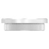 Eindkap, voor buis 48,3 x 3,0mm, met draad M8, vlak, klemverbinding, met kartelrand, RVS 304 - Afbeelding 2