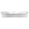 Eindkap, voor buis 60,3 x 2,0mm, vlak, klemverbinding, met kartelrand, RVS 304 - Afbeelding 3