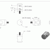 Dwarsstafhouder voor 33,7mm buis, met 14,2mm boring, incl. maden- en bevestigingsschroeven, RVS 304 - Afbeelding 6