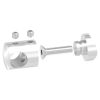 Dwarsstafhouder voor 33,7mm buis, met 14,2mm boring, incl. maden- en bevestigingsschroeven, RVS 304 - Afbeelding 2