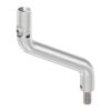 stift Ø 14mm met scharnier, 2x 30° gebogen, hoogte: 100mm, as afstand: 70mm, 1x buitendraad M8 x 15, bovenzijde met M6 x 15 schroefdraad, RVS 304 - Afbeelding 5