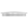Eindkap, voor buis 42,4 x 2,0mm, half rond, klemverbinding, met rand, onderzijde verjongd voor optimale klemming bij montage, RVS 304 - Afbeelding 2