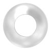Kogel, massief, Ø 25mm, met doorgaand gat, 12,2mm, geslepen, RVS 304 - Afbeelding 2