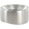 Zadelstuk voor buis 42,4mm,  20mm met boring 6,5mm, RVS 304 - Afbeelding 2