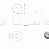 Zadelstuk voor buis 42,4mm,  20mm met boring 6,5mm, RVS 304 - Afbeelding 4