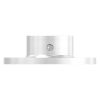 Wand- en vloerflens, flens 65 x 5mm, hoogte: 20mm, met 3x 5,5mm boring, verzonken voor M5, met 1 madeschroef, voor buis 26,9mm, RVS 304 - Afbeelding 6