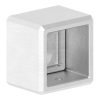 Wandbevestiging voor koker 30 x 30mm, RVS 304