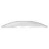 Schijf, bol, Ø 42mm, met boring 12,5mm, Wanddikte: 2mm, geslepen, RVS 304 - Afbeelding 2