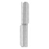 Aanlaspaumelle met vaste pen en RVS schijf, lengte: 80mm, buitendiameter: 12mm, Pen: 7mm, draagkracht per 2: 40kg, RVS 304 - Afbeelding 3