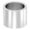 Onderste deel voor 62mm glasadapter met schroefdraad M10, t= 50mm, met vlakke aansluiting, RVS 304 - Afbeelding 2