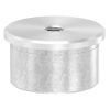 Eindkap, voor buis 42,4 x 2,5mm, met draad M8, vlak, lijmverbinding, hol, RVS 304