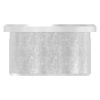 Eindkap, voor buis 42,4 x 2,5mm, met draad M8, vlak, lijmverbinding, hol, RVS 304 - Afbeelding 2