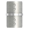 Buisverbinder voor glasprofielbuis 42,4mm, RVS 316 - Afbeelding 4