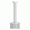 Railingsteun met stift en schaal, voor buis 42,4 x 2,0mm, lijmverbinding, Stift Ø 12mm, schaal voor buis 42,4mm, hoogte: 84mm, RVS 304 - Afbeelding 2
