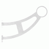Voetsteun - Leuningdrager, voor buis 42,4mm, RVS 304 - Afbeelding 2