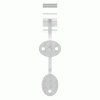 Voetsteun - Leuningdrager, voor buis 42,4mm, RVS 304 - Afbeelding 3