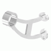 Voetsteun - Leuningdrager, voor buis 42,4mm, RVS 304 - Afbeelding 5